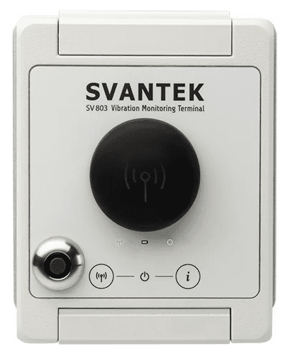 SV 803, un nouveau moniteur de vibrations sans fil de Svantek